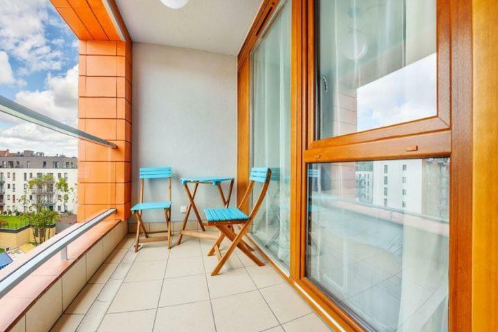Unique Motlawa Riverbank Apartment Danzig Exterior foto
